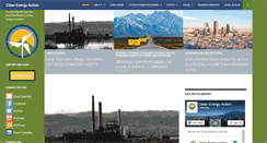 Desktop Screenshot of cleanenergyaction.org